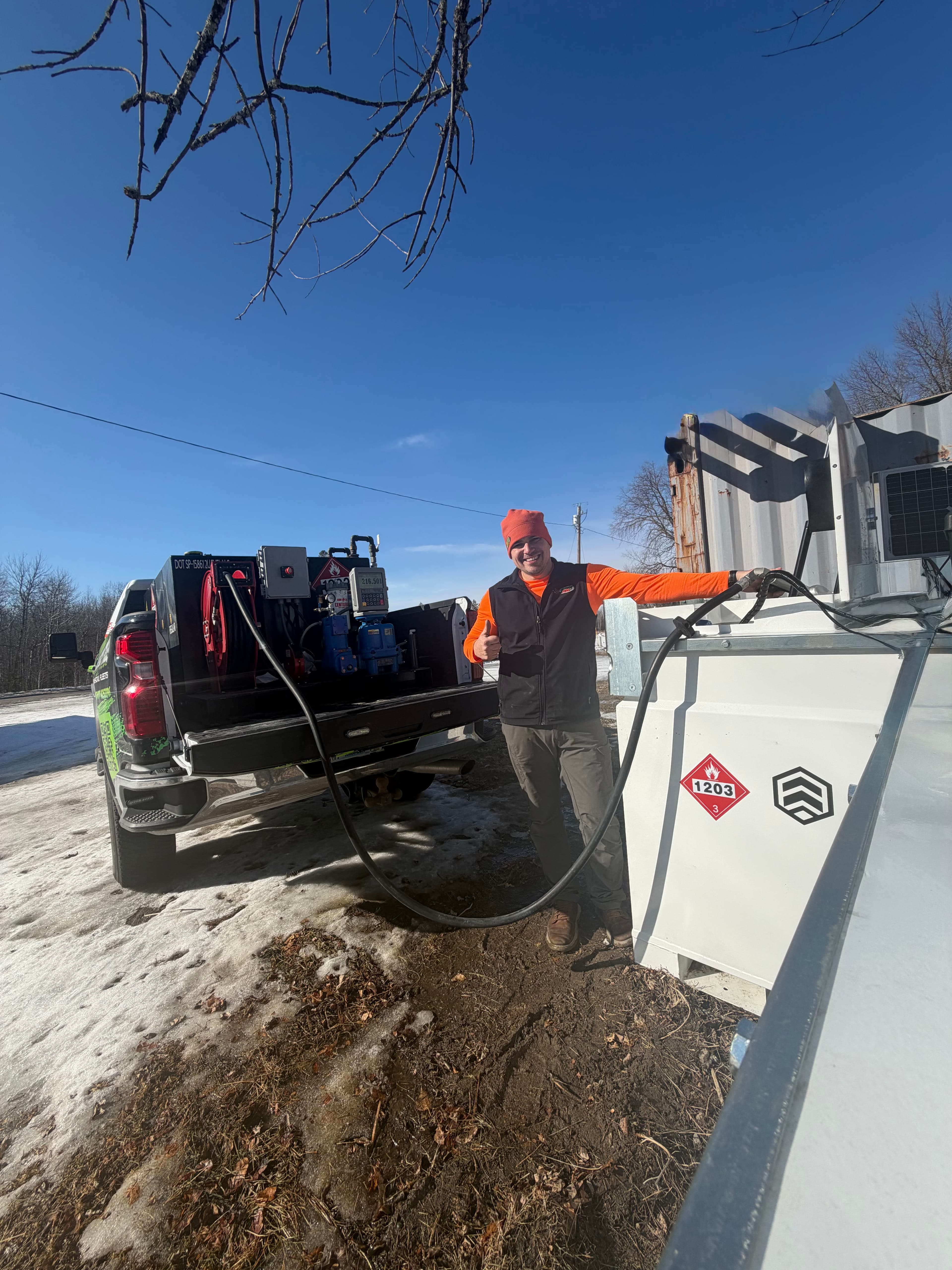 Project Ensuring Businesses Stay Fueled - A Day in the Life of Top Dog Fuel image