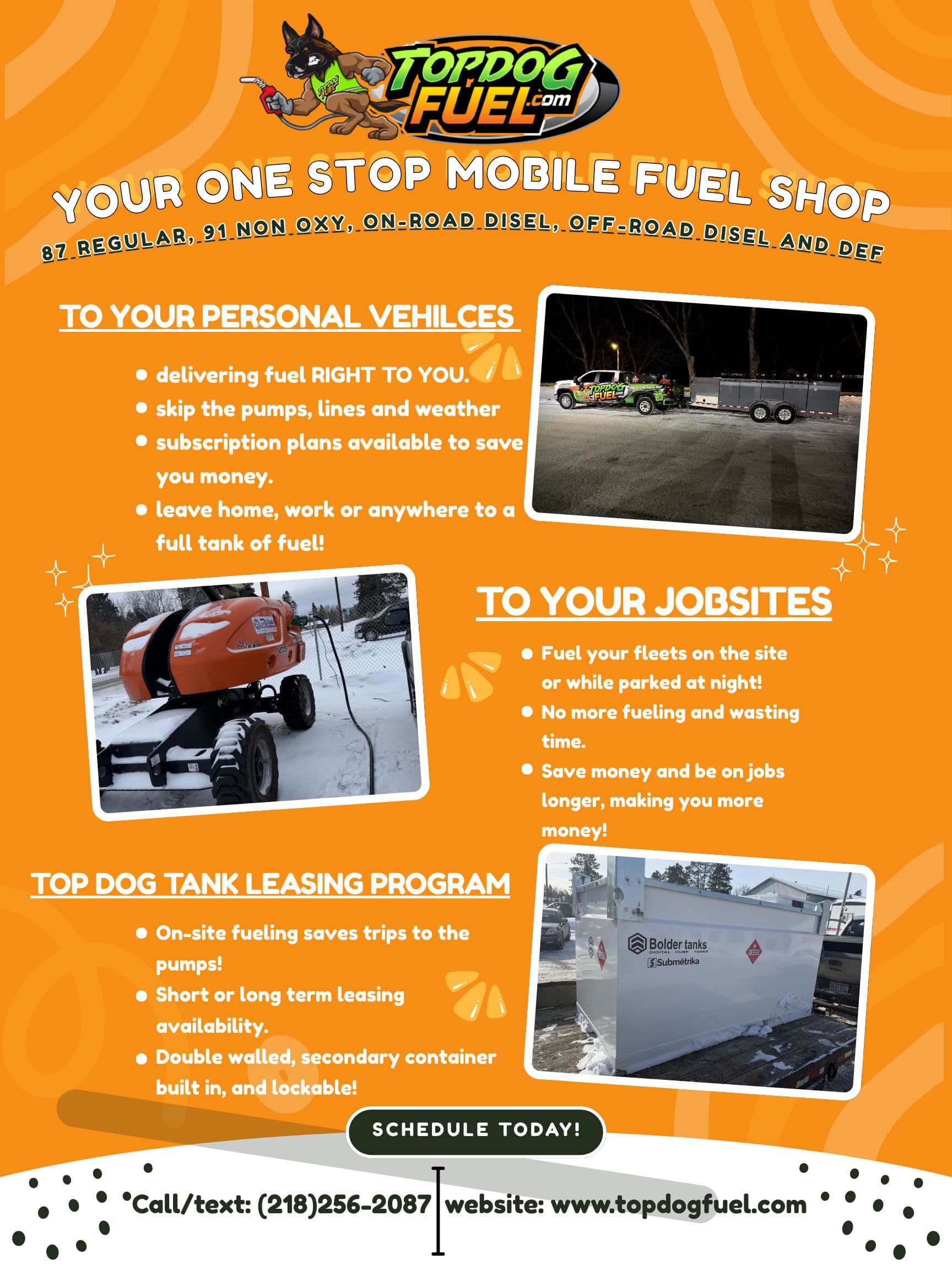 Project Convenience Delivered: Your One-Stop Mobile Fuel Shop image