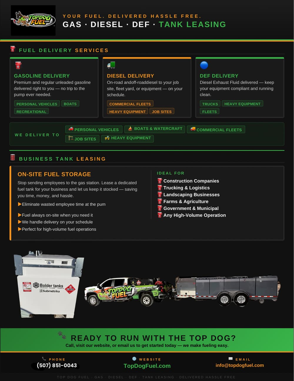 Fuel Delivery Made Easy
