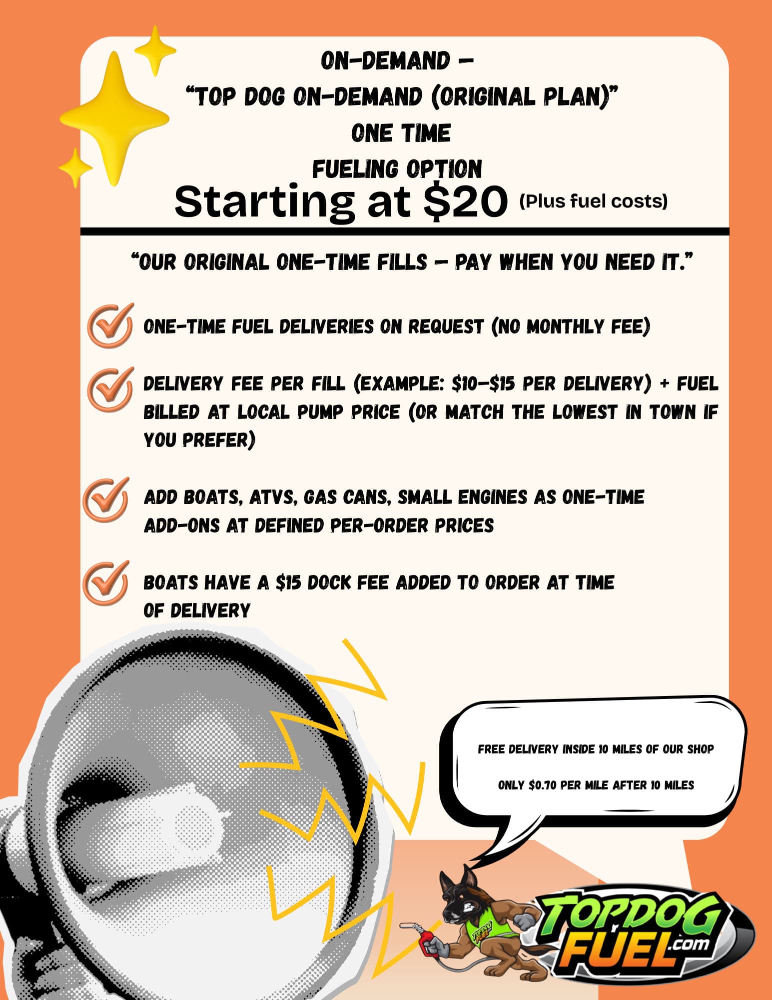 Gallery photos for Introducing Top Dog Fuel Subscription Plans: Image #4